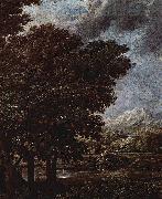Nicolas Poussin Szene: Der Fruhling, Detail oil painting